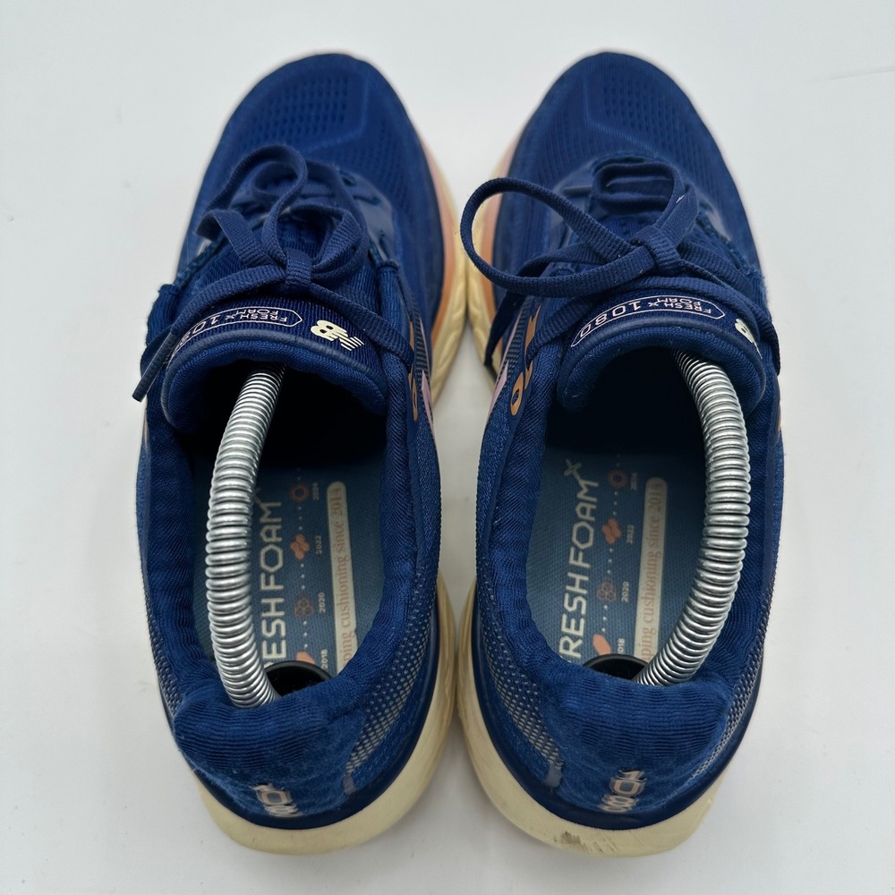 New Balance Fresh Foam X 1080 v14 Blue Pink Running Shoes Womens 9.5 W1080N14 - Picture 6 of 13